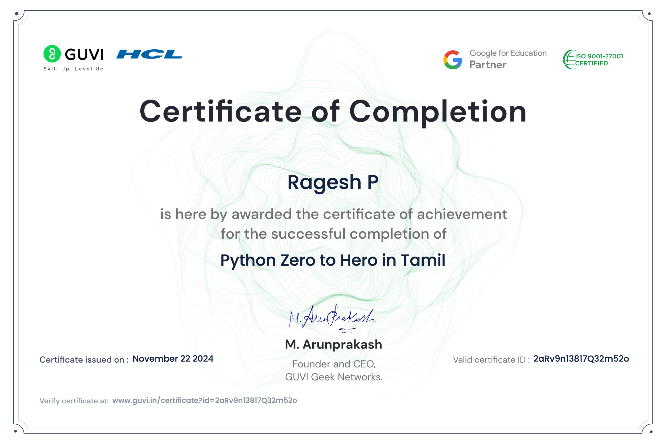 Python Zero to Hero